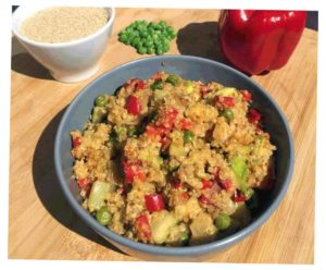 recette d'amérique du sud, le risotto de quinoa